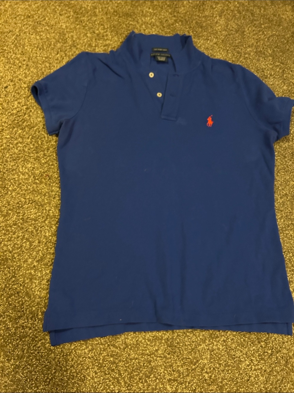 Ralph Lauren Royal Blue Polo with Red Pony